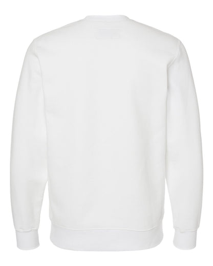 Russell Athletic Unisex Cotton Rich Crewneck Sweatshirt 82RNSM #color_White