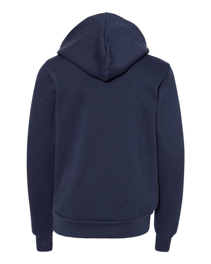 BELLA + CANVAS Youth Sponge Fleece Hoodie 3719Y #color_Navy