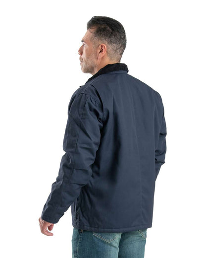 Berne Apparel Men's Heritage Twill Chore Jacket CH414 #colormdl_Navy