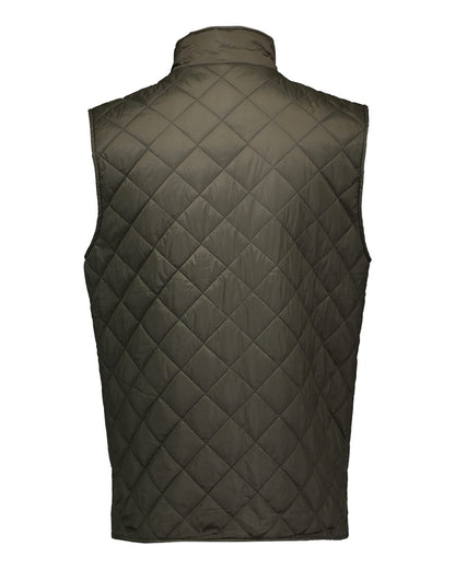 Weatherproof Men's Vintage Diamond Quilted Vest 207359 #color_Rosin