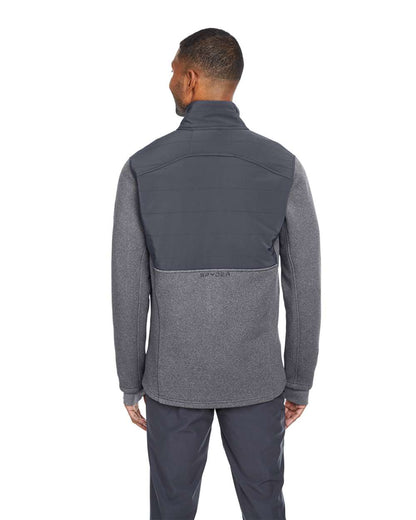 Spyder Men's Pursuit Jacket S17298 #colormdl_Black Heather/ Polar