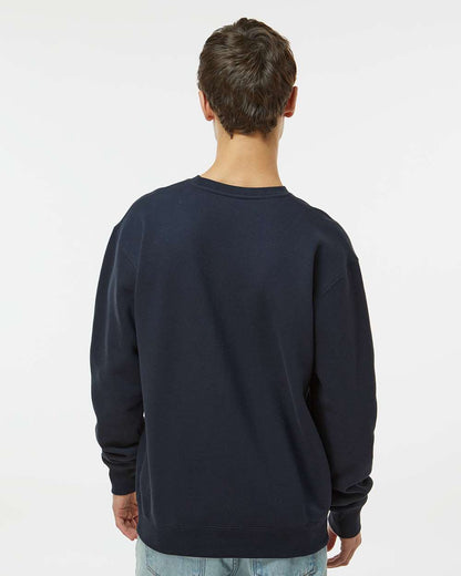 Independent Trading Co. Heavyweight Crewneck Sweatshirt IND3000 #colormdl_Navy