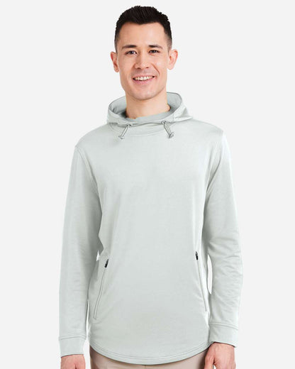 Swannies Men's Ivy Hooded Sweatshirt SWI600 #colormdl_Glacier/ Glacier
