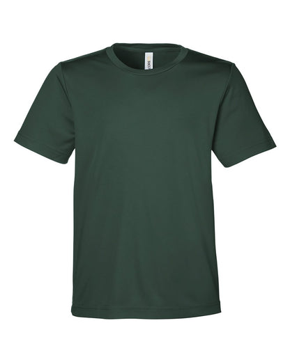 CORE365 Youth Capital Performance T-Shirt CE10Y #color_Forest
