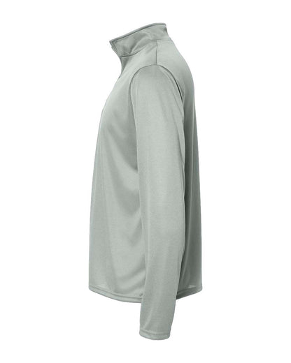 C2 Sport Men's Quarter-Zip Pullover 5102 #color_Silver