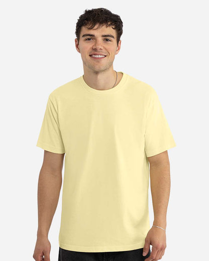 Next Level Men's Ideal Jersey T-Shirt 1810 #colormdl_Vintage Yellow