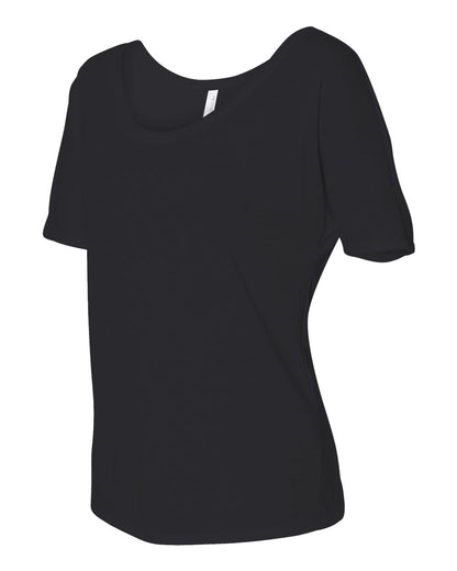 BELLA + CANVAS Women’s Slouchy Tee 8816 #color_Black