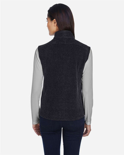 CORE365 Women's Journey Fleece Vest 78191 #colormdl_Heather Charcoal