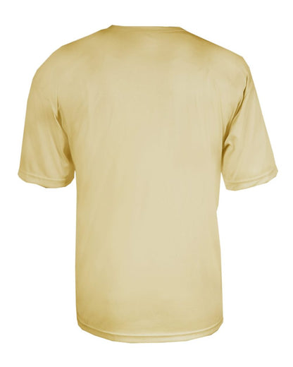 Alleson Athletic Men's B-Core Placket Jersey 7930 #color_Vegas Gold
