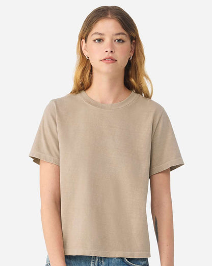 BELLA + CANVAS Women's Garment-Dyed Tee 6110GD #colormdl_Khaki