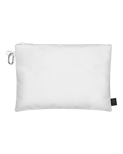 econscious Grove Go-Go Pouch With Carabiner EC8709 #color_White