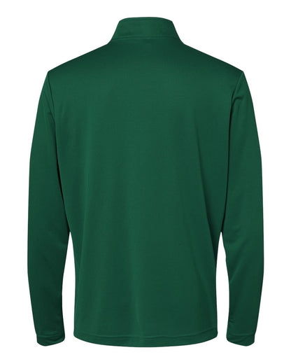 Adidas Lightweight Quarter-Zip Pullover A401 #color_Collegiate Green