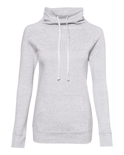 MV Sport Women’s Space-Dyed Cowl Neck Sweatshirt W20155 #color_Ash