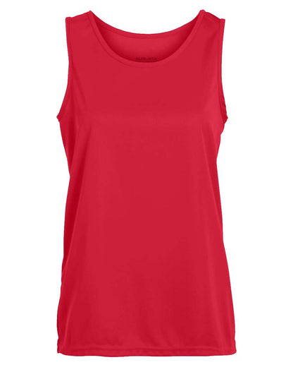 Augusta Sportswear Girls' Training Tank Top 1706 #color_Red