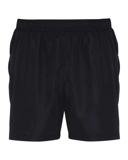 TriDri Men's Training Shorts TD052 #color_Black