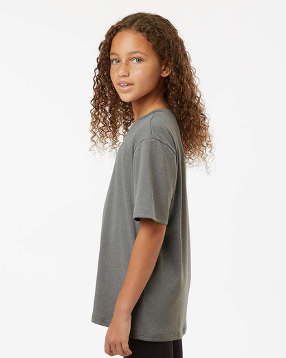 AllPro Youth Pro-Lock Performance T-Shirt 48000Y #colormdl_Heather Granite