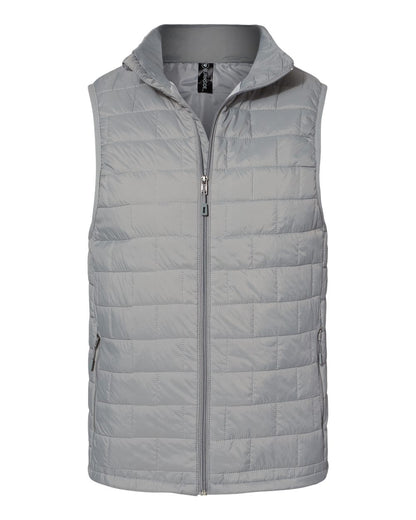 Burnside Elemental Puffer Vest 8703 #color_Steel