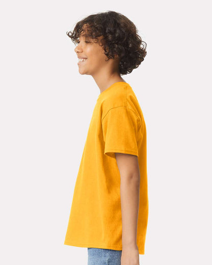 Gildan Ultra Cotton® Youth T-Shirt 2000B #colormdl_Gold