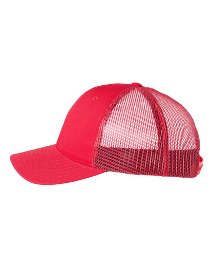 Classic Caps USA-Made Trucker Cap USA100 #color_Red