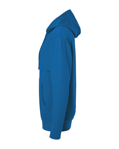 Independent Trading Co. Unisex Midweight Hooded Sweatshirt SS4500 #color_Royal Heather