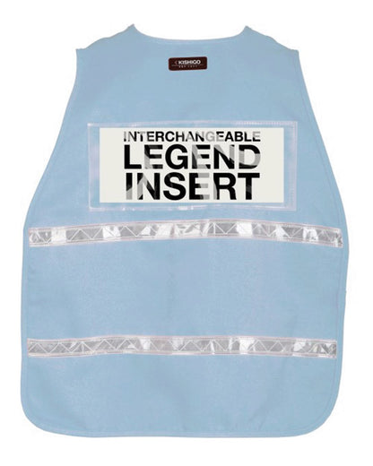 Kishigo Unisex 700 Series Incident Command Vest 3700 #color_3709i Light Blue