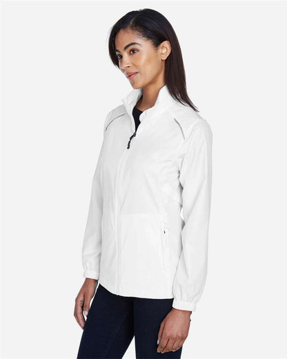 CORE365 Women's Techno Lite Motivate Unlined Lightweight Jacket 78183 #colormdl_White