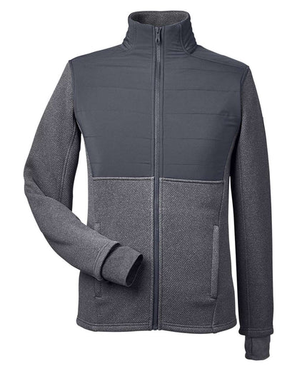 Spyder Men's Pursuit Jacket S17298 #color_Black Heather/ Polar