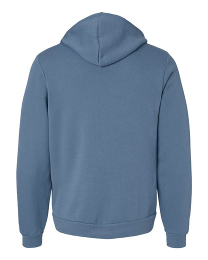 BELLA + CANVAS Sponge Fleece Full-Zip Hoodie 3739 #color_Steel Blue