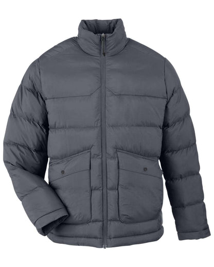 CORE365 Men's Inspire Puffer Jacket CE720 #color_Carbon