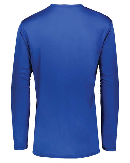 Holloway Youth Momentum Long Sleeve T-Shirt 222823 #color_Royal