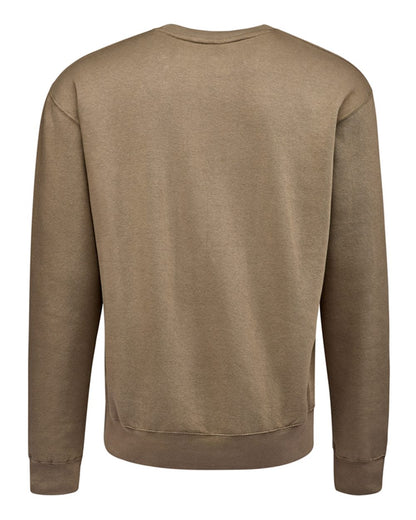 J. America Unisex BTB Fleece Crewneck Sweatshirt 8721 #color_Desert