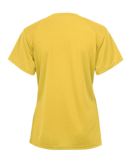 Badger Women’s B-Core V-Neck T-Shirt 4162 #color_Gold