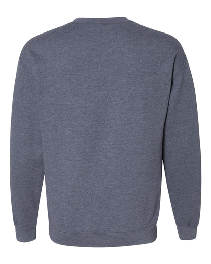Gildan Unisex Heavy Blend™ Crewneck Sweatshirt 18000 #color_Heather Dark Navy