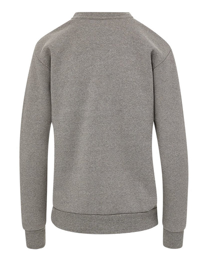 MV Sport Women's Raelynn Cloud Fleece Crewneck Sweatshirt W23140 #color_Graphite
