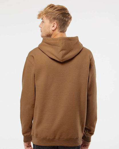 Independent Trading Co. Heavyweight Hooded Sweatshirt IND4000 #colormdl_Saddle