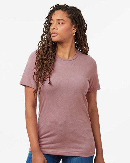 Tultex Combed CVC T-Shirt 602CVC #colormdl_Heather Orchid