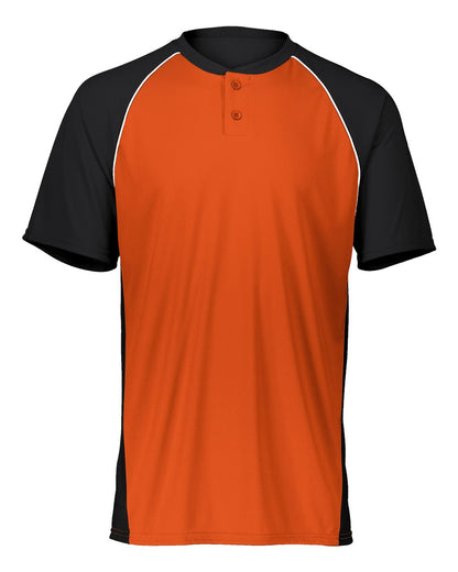 Augusta Sportswear Limit Jersey 1560 #color_Black/ Orange/ White