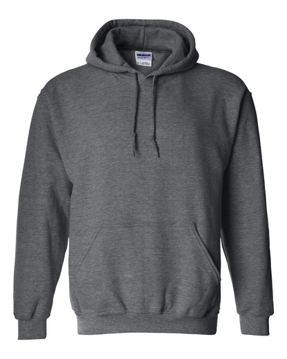 Gildan Unisex Heavy Blend™ Hooded Sweatshirt 18500 #color_Dark Heather