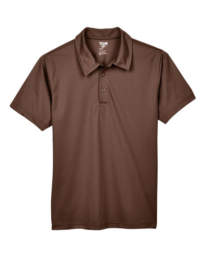 Team 365 Men's Command Snag Protection Polo TT21 #color_Sport Dark Brown