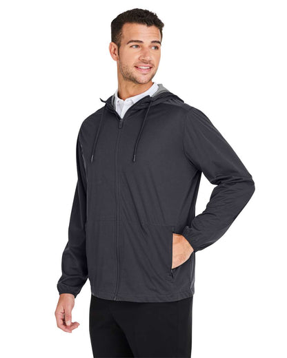 North End Men's Network Lightweight Jacket NE75 #colormdl_Carbon Heather