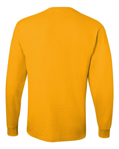 JERZEES Men's Dri-Power® Long Sleeve 50/50 T-Shirt 29LSR #color_Gold