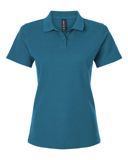 AllPro Women's Pique Polo 62800L #color_Pacific Blue