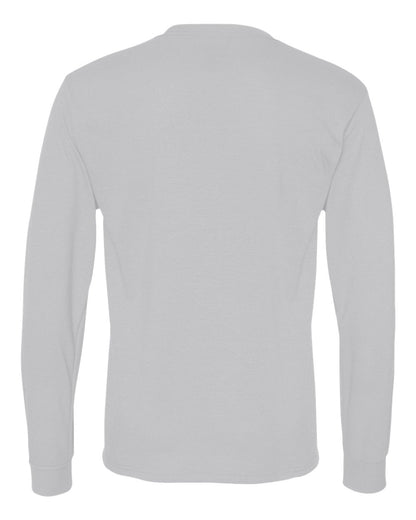 JERZEES Unisex Dri-Power® Performance Long Sleeve T-Shirt 21MLR #color_Silver