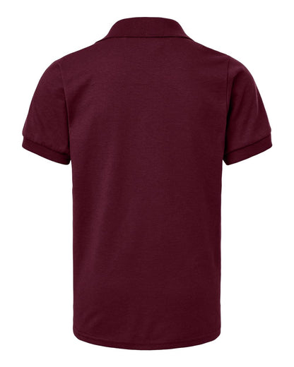 JERZEES Youth Dri-Power® Polo 437K #color_Maroon