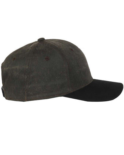Outdoor Cap Wrangler Workwear Cap WRA202 #color_Brown/ Black