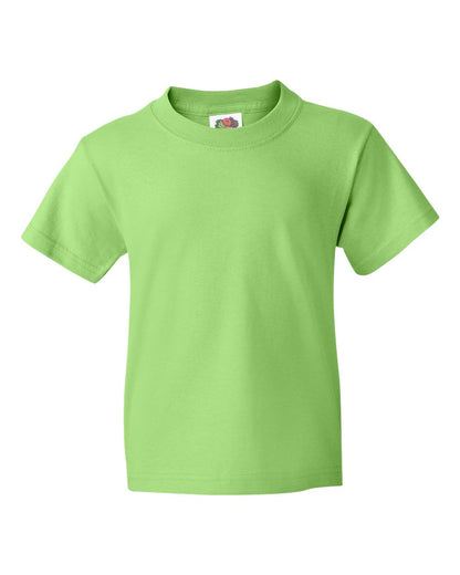 Fruit of the Loom HD Cotton Youth Short Sleeve T-Shirt 3930BR #color_Kiwi