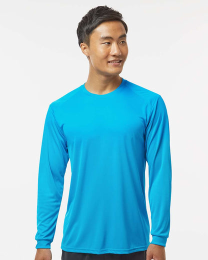 Paragon Unisex Long Islander Performance Long Sleeve T-Shirt 210 #colormdl_Turquoise