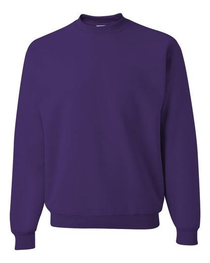 JERZEES Unisex NuBlend® Crewneck Sweatshirt 562MR #color_Deep Purple