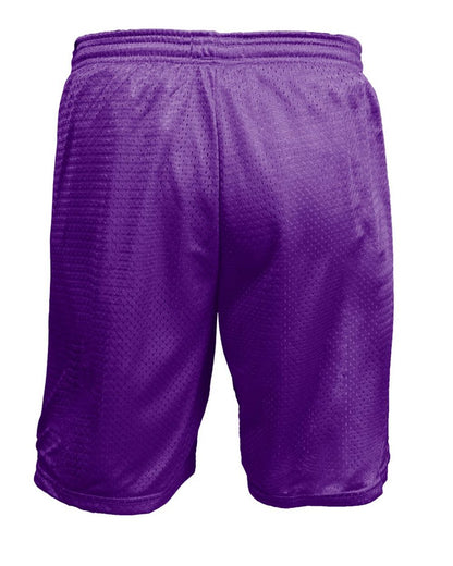 C2 Sport Youth Mesh Shorts 5209 #color_Purple