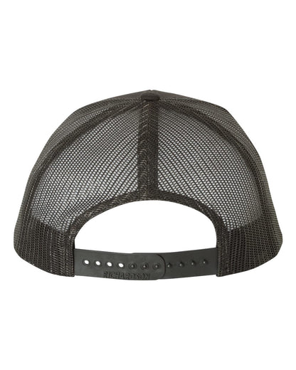 Richardson Snapback Trucker Cap 112 #color_Black